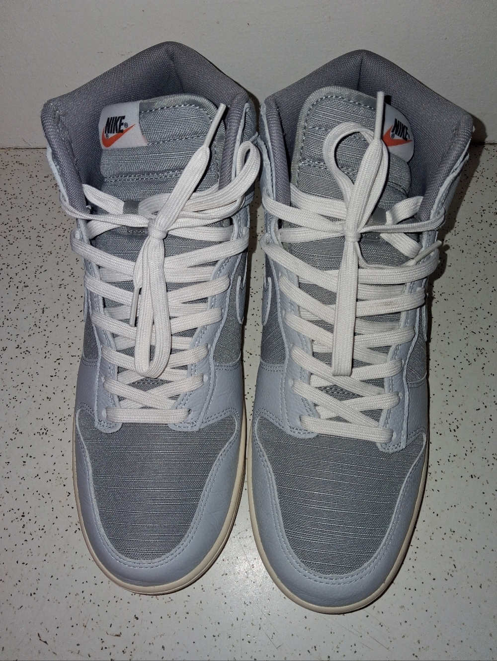 SIZE 11.5M - NIKE DUNK VINTAGE HIGH, CERTIFIED FRESH, PARTICLE GREY. - Picture 6 of 11